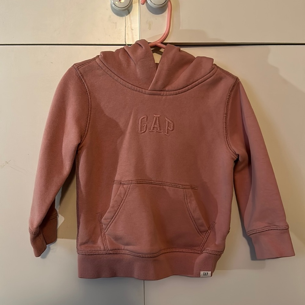 Gap pink hoodie size 2t